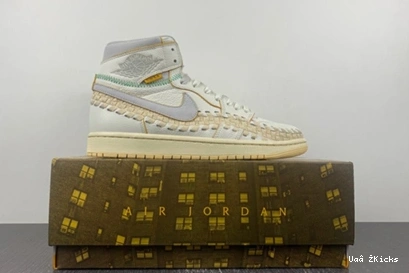 Efficient Sail Woven High Retro 1 OG Union 89 SP FD2565-100 Jordan  0830